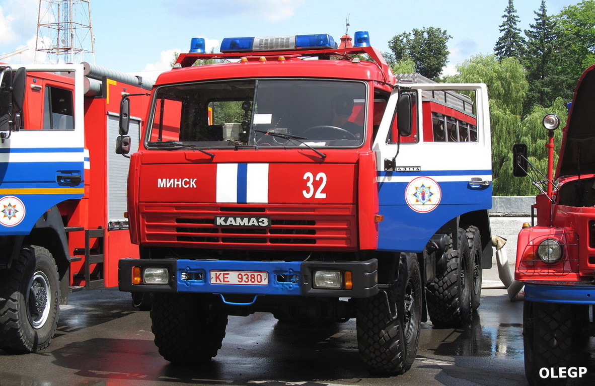 Минск, № КЕ 9380 — КамАЗ-43114 (общая модель)