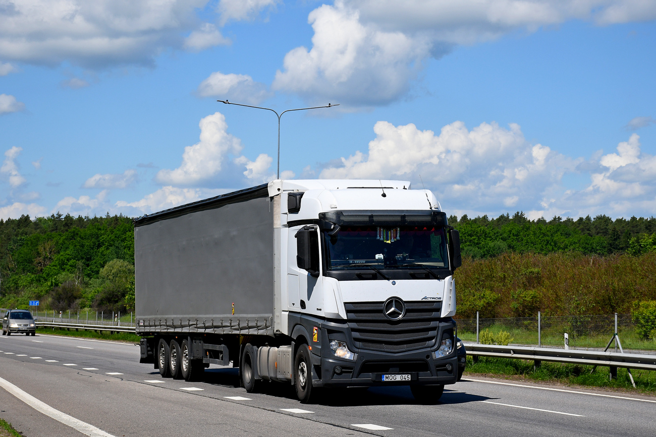 Литва, № MOG 045 — Mercedes-Benz Actros ('2011)