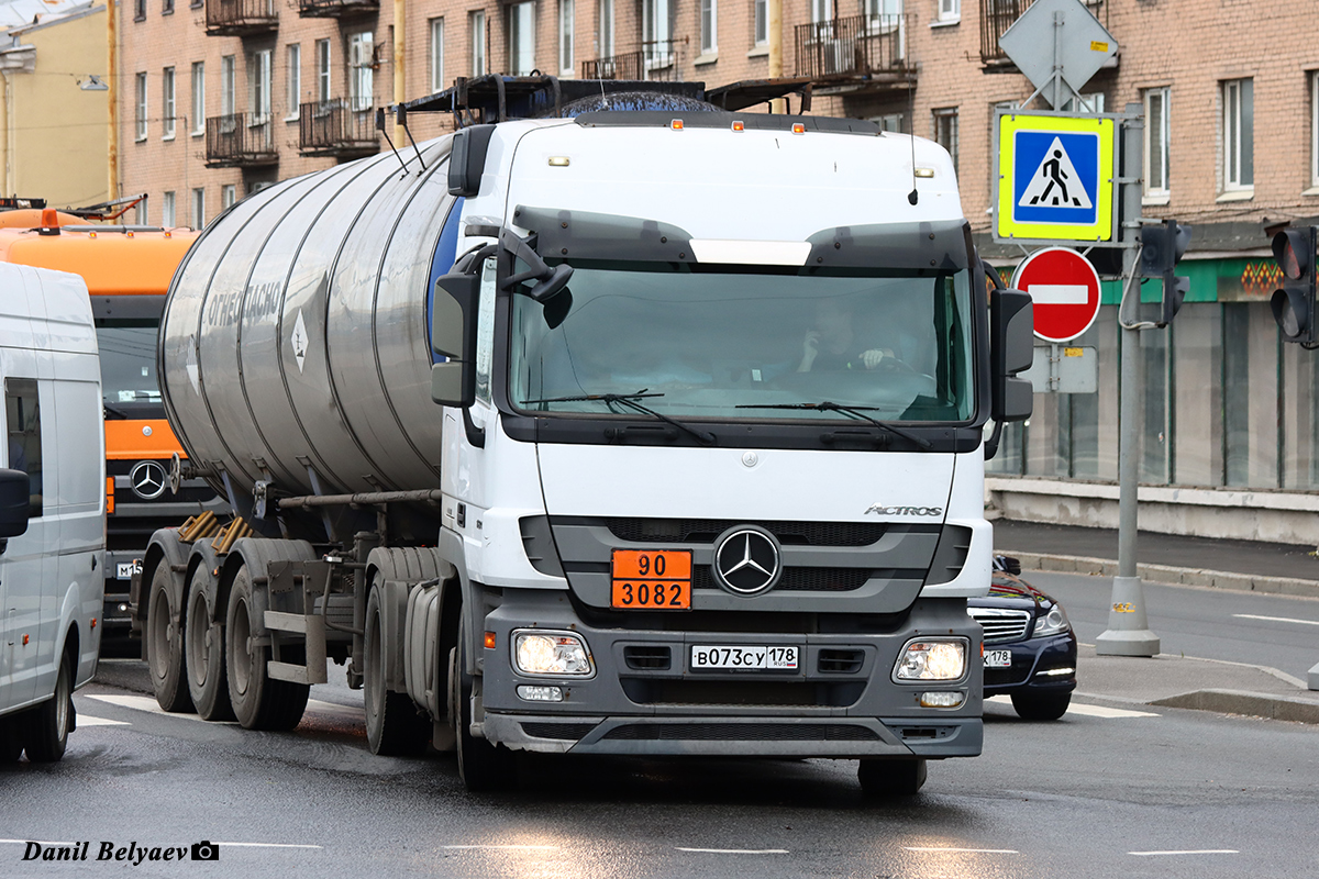 Санкт-Петербург, № В 073 СУ 178 — Mercedes-Benz Actros ('2009) 1844