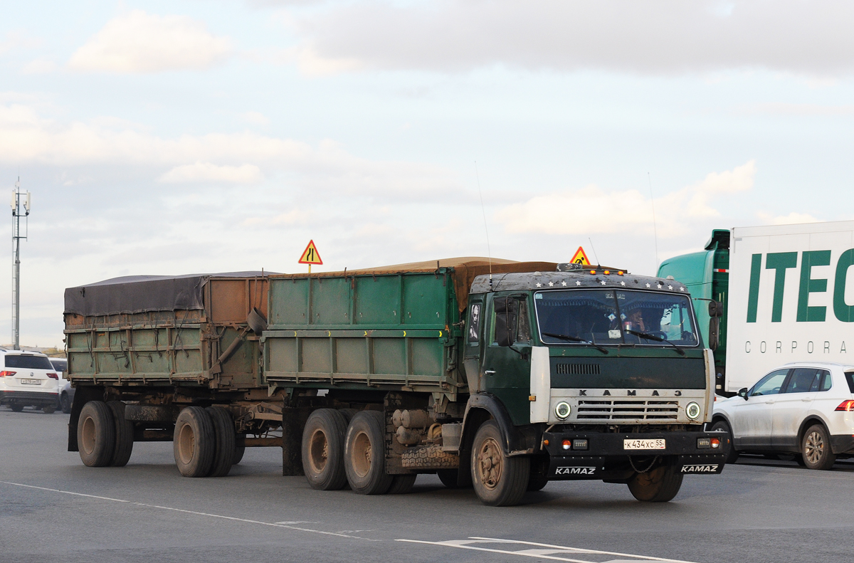 Омская область, № К 434 ХС 55 — КамАЗ-5320