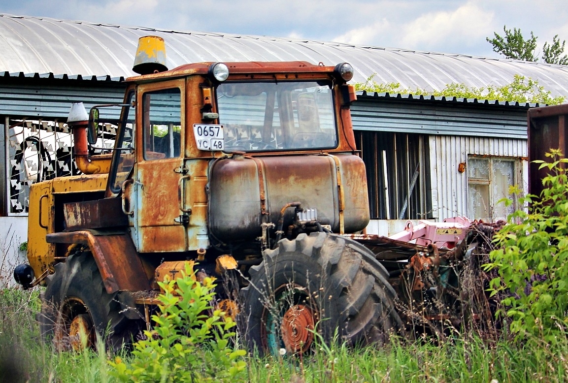 Липецкая область, № 0657 УС 48 — Т-150К