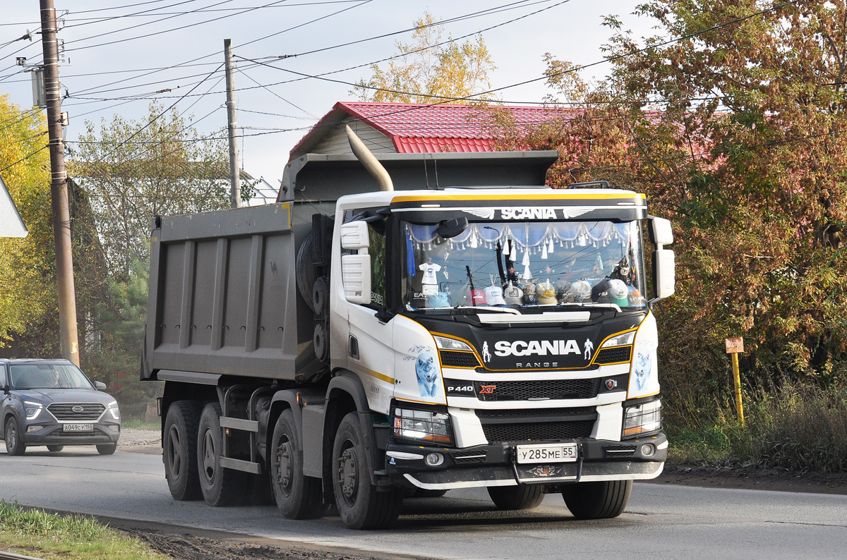 Омская область, № У 285 МЕ 55 — Scania ('2016) P440