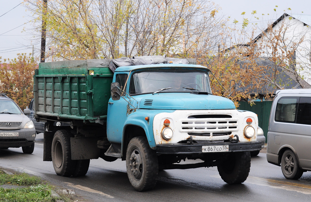 Омская область, № К 867 СО 55 — ЗИЛ-495710