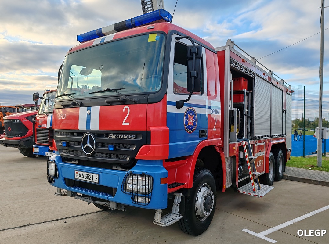 Витебская область, № АА 6821-2 — Mercedes-Benz Actros ('2003) 3336