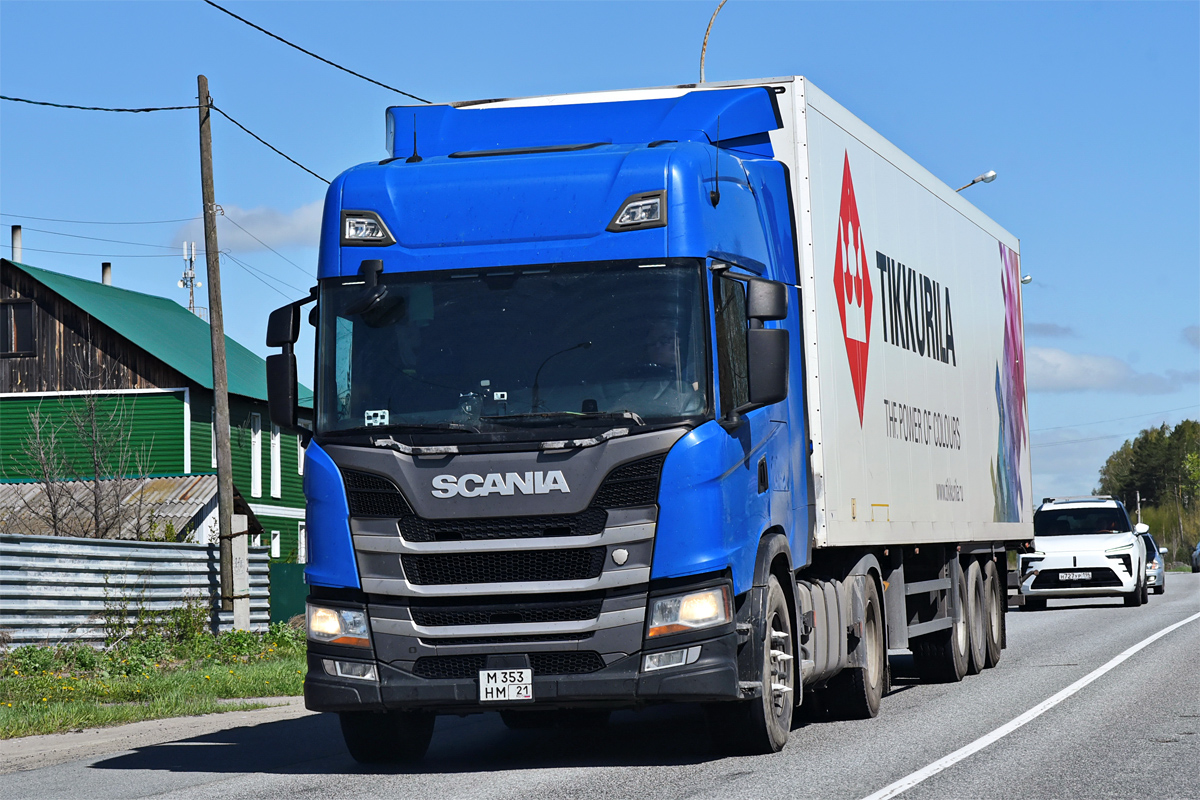Чувашия, № М 353 НМ 21 — Scania ('2016) G440