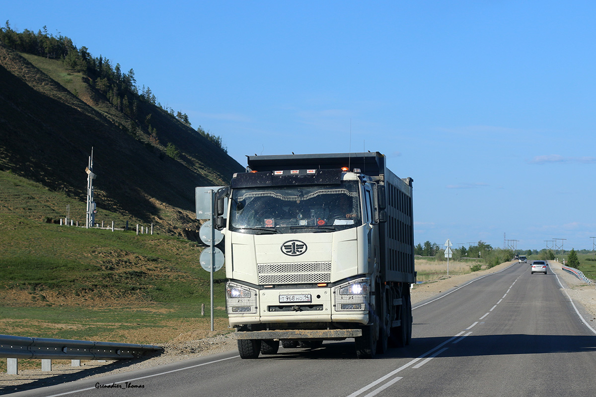 Саха (Якутия), № Т 968 НО 14 — FAW J6 (общая модель)