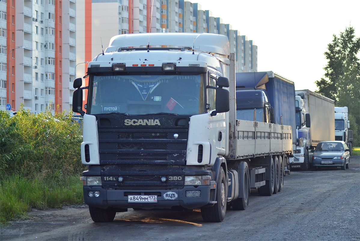 Тюменская область, № А 849 ММ 172 — Scania ('1996) R114L