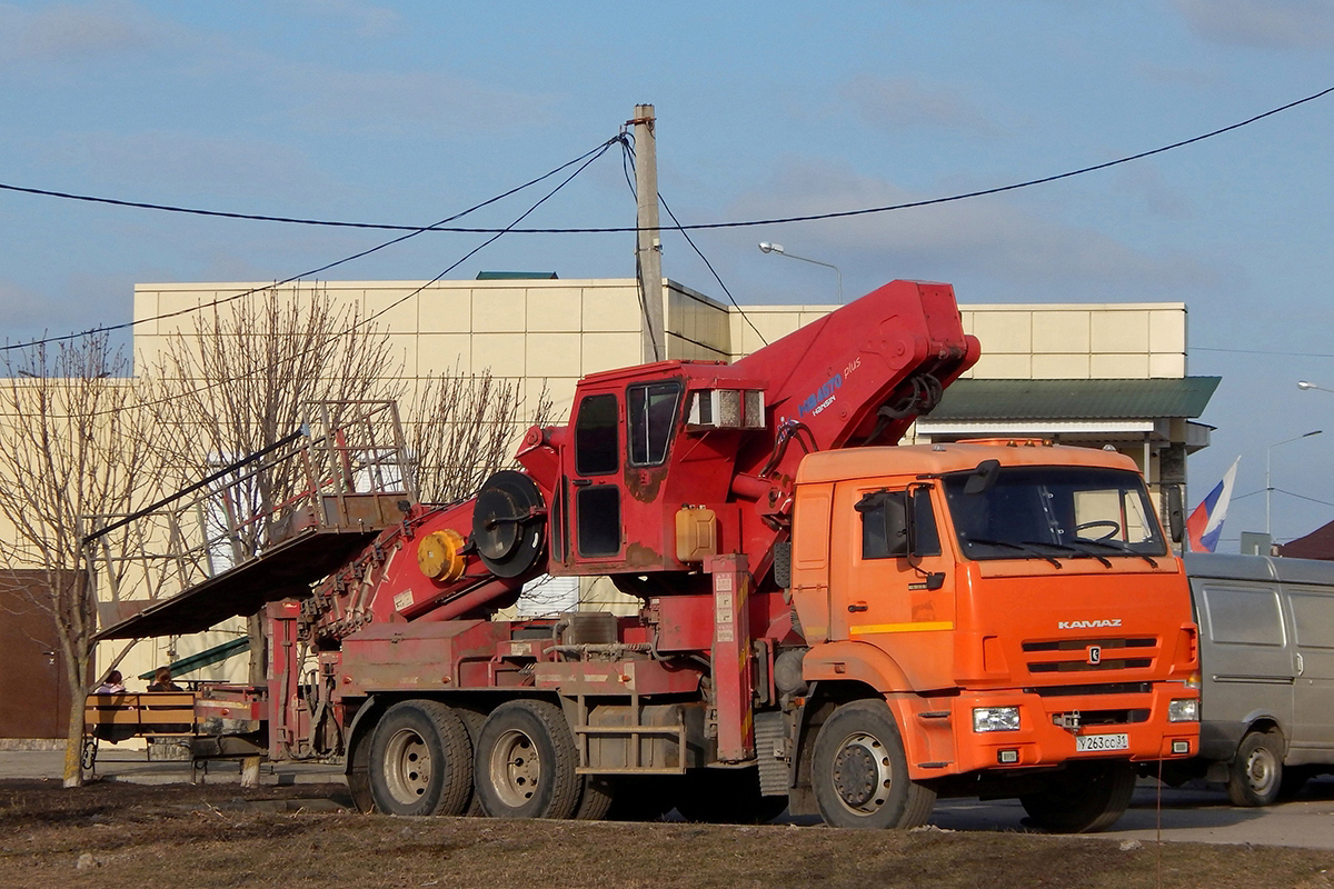Белгородская область, № У 263 СС 31 — КамАЗ-65115 (общая модель)