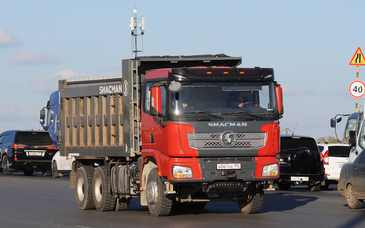 Омская область, № В 067 НЕ 155 — Shaanxi Shacman X3000 SX3258