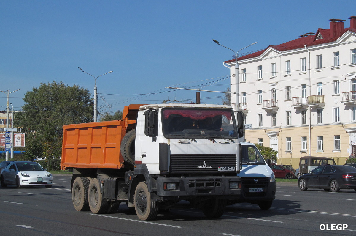 Минск, № АК 8697-7 — МАЗ-6501 (общая модель)