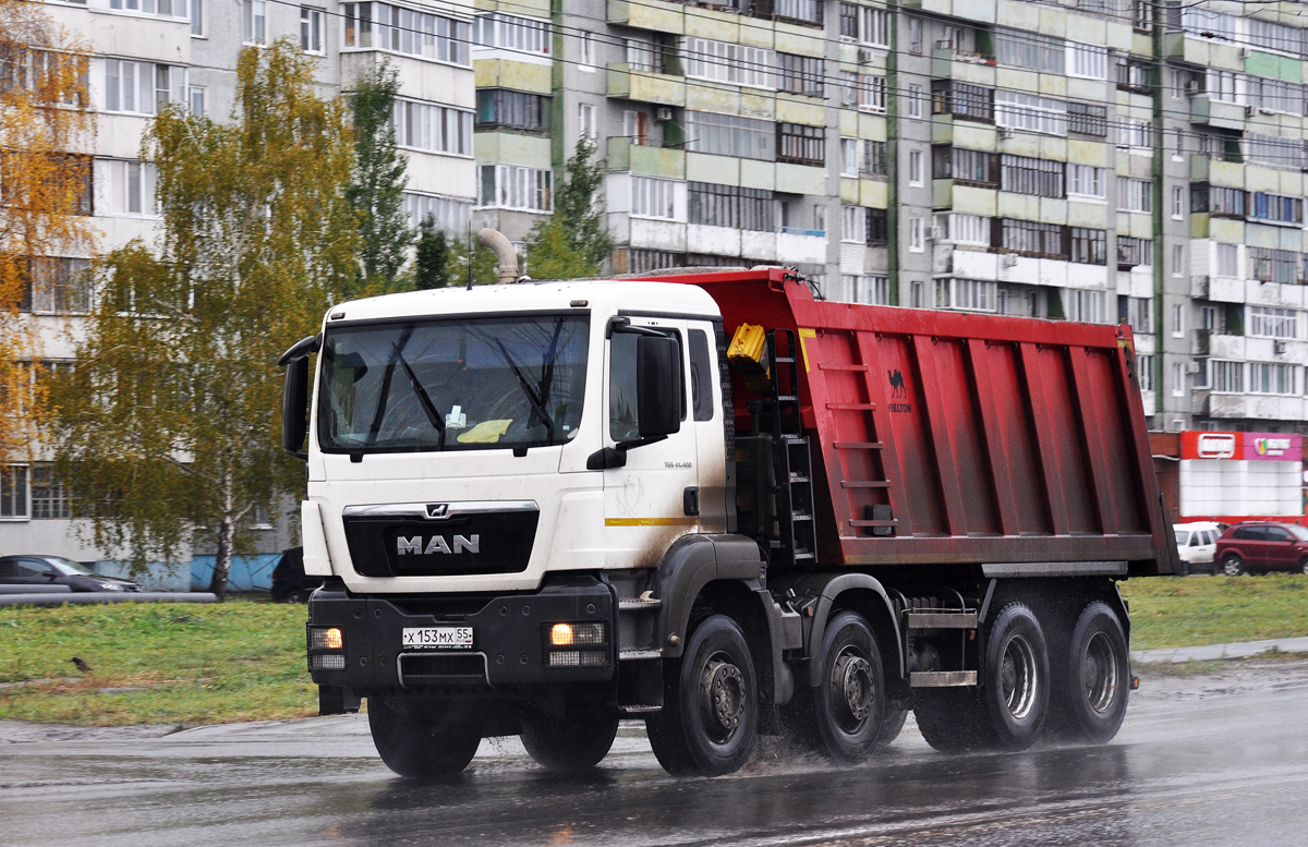 Омская область, № Х 153 МХ 55 — MAN TGS 41.440