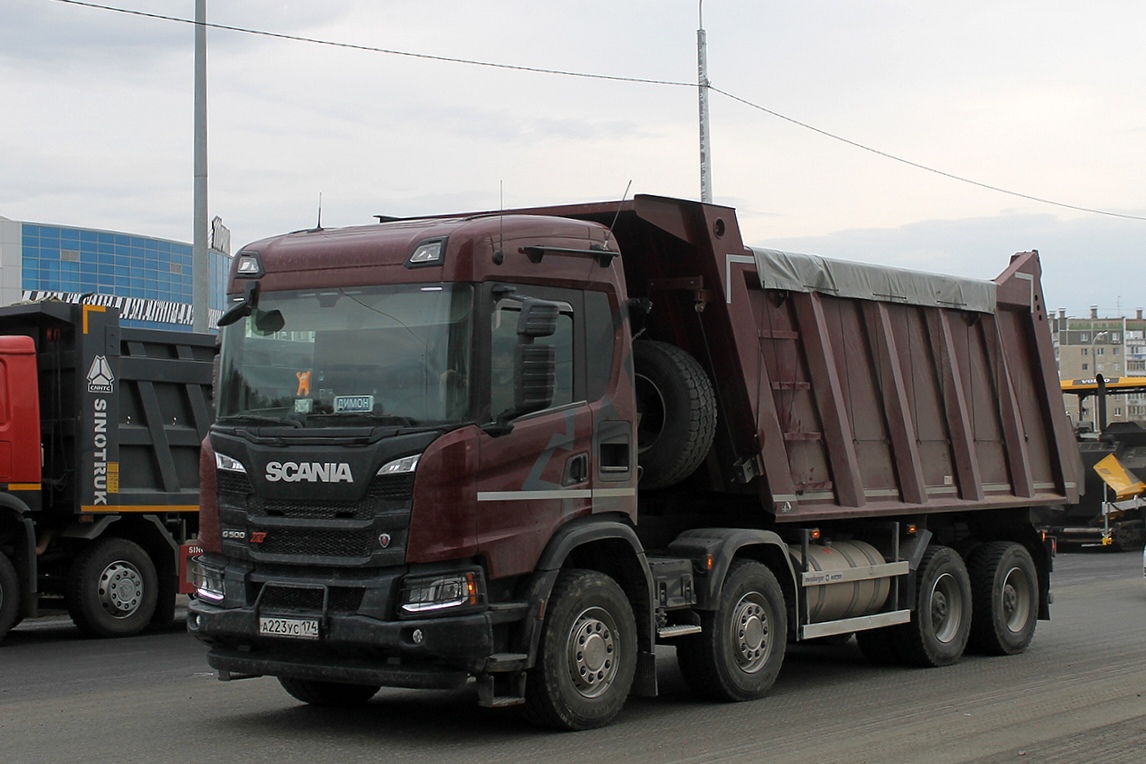 Челябинская область, № А 223 УС 174 — Scania ('2016) G500