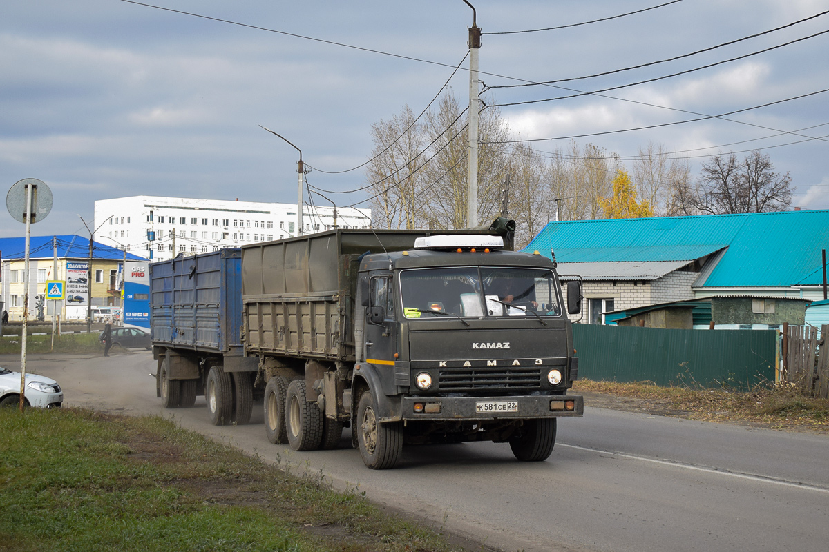 Алтайский край, № К 581 СЕ 22 — КамАЗ-5320