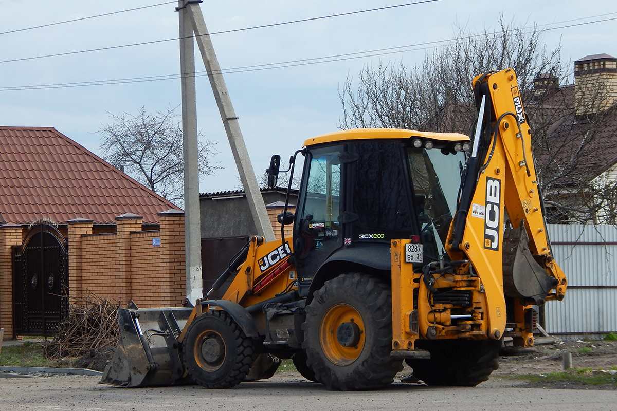 Белгородская область, № 8287 ЕХ 31 — JCB 3CX