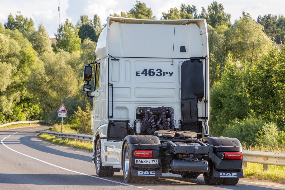 Краснодарский край, № Е 463 РУ 193 — DAF XF Euro6 FT; Московская область — Фестиваль TruckDay 2026