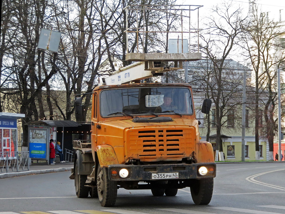 Кировская область, № О 355 РН 43 — ЗИЛ-433362