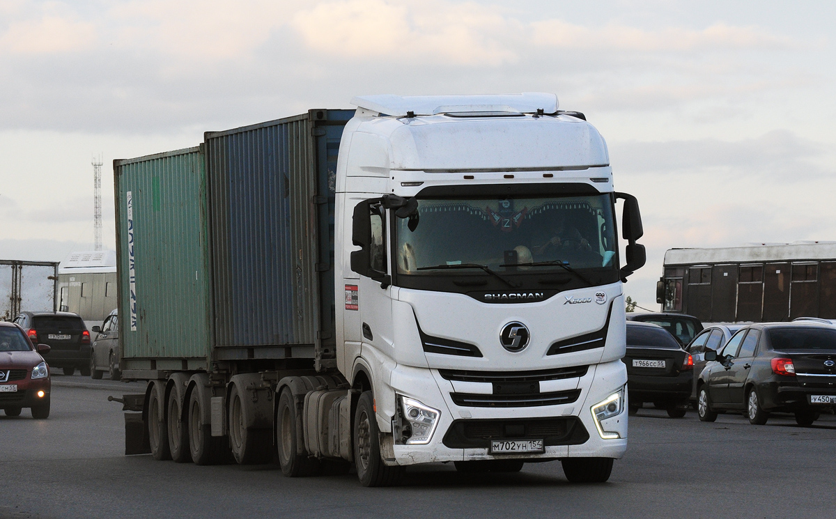 Новосибирская область, № М 702 УН 154 — Shaanxi Shacman X6000 SX4188