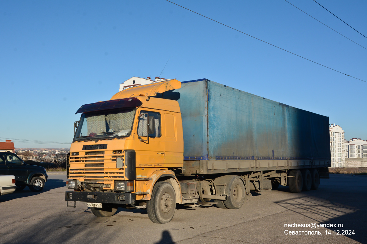 Краснодарский край, № С 408 ЕН 123 — Scania (II) R113H