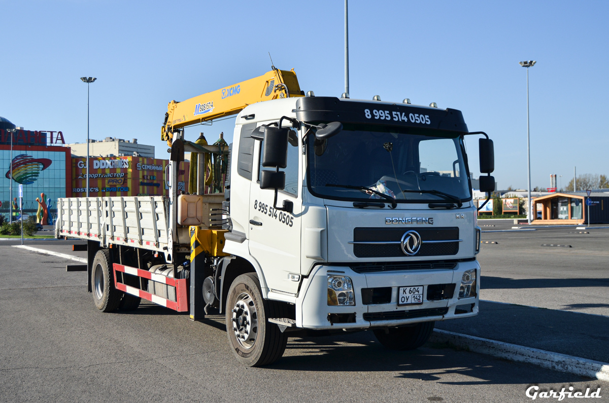 Кемеровская область, № К 604 ОУ 142 — Dongfeng KR (общая модель)