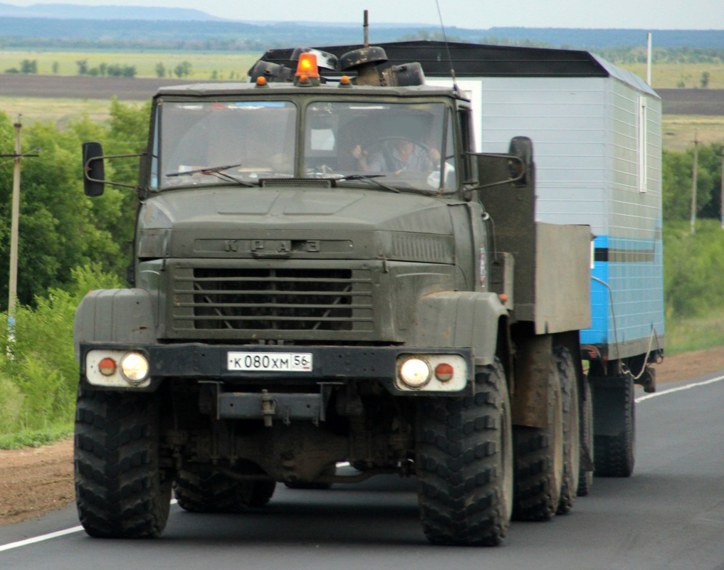 Оренбургская область, № К 080 ХМ 56 — КрАЗ-260