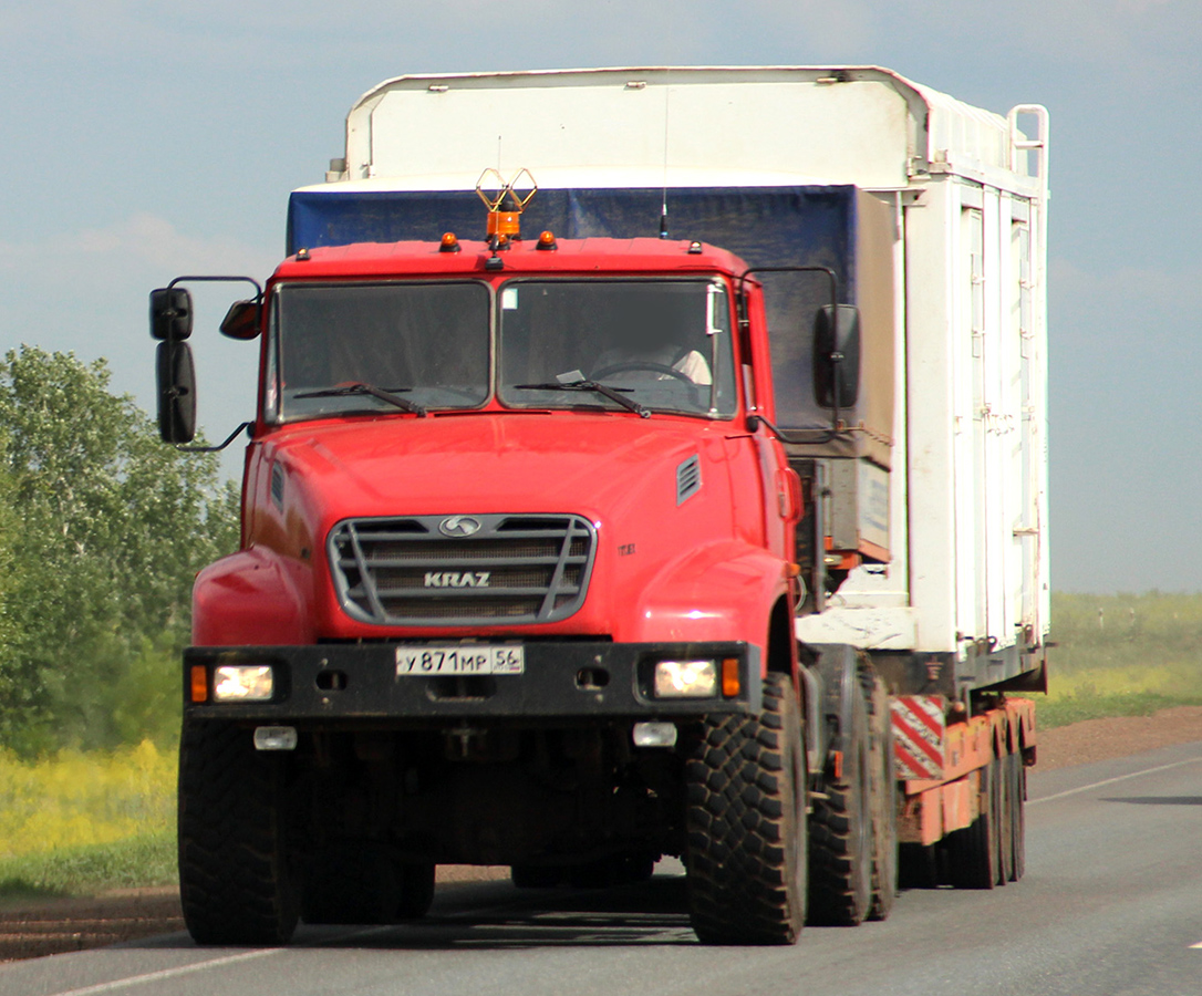 Оренбургская область, № У 871 МР 56 — КрАЗ-6446