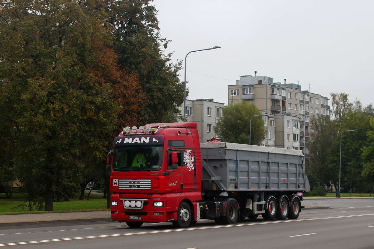 Литва, № KER 319 — MAN TGA 18.480