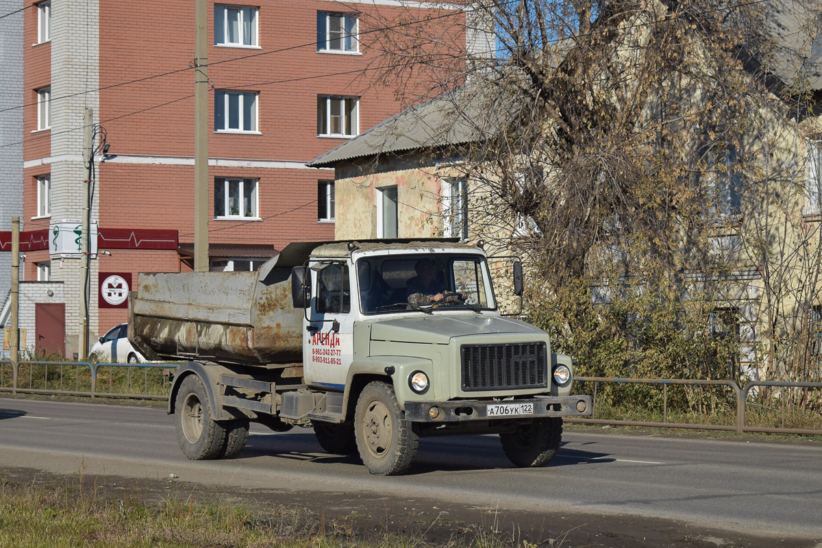 Алтайский край, № А 706 УК 122 — ГАЗ-3309