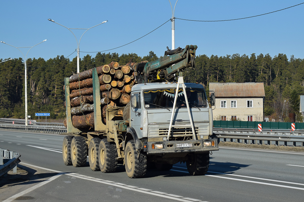 Алтайский край, № А 681 ТУ 122 — КамАЗ-43114-02 [43114C]