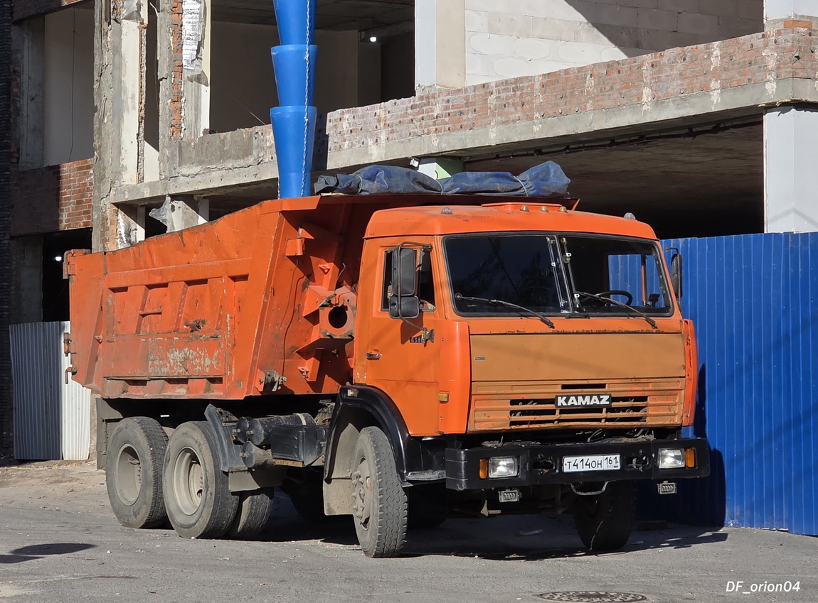 Ростовская область, № Т 414 ОН 161 — КамАЗ-65115-02 [65115C]