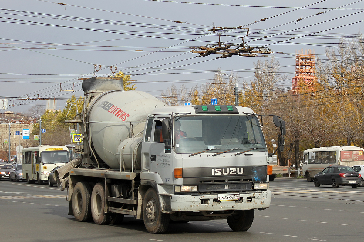 Челябинская область, № В 578 ХА 174 — Isuzu V305