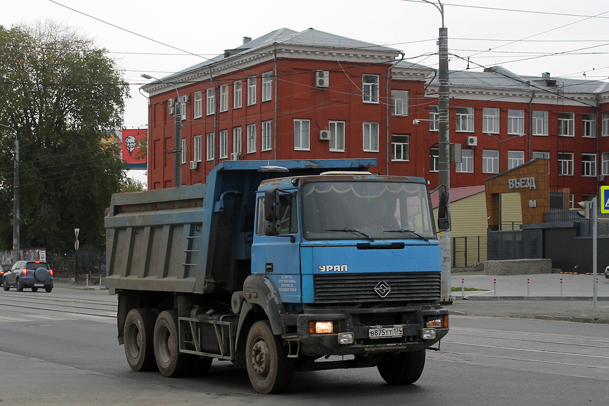 Челябинская область, № В 875 ТТ 174 — Урал-63685