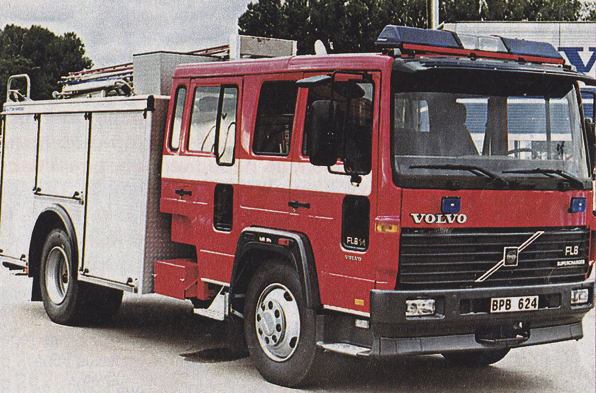 Швеция, № BPB 624 — Volvo FL6; Исторические фотографии (до 2000 года) (Санкт-Петербург)