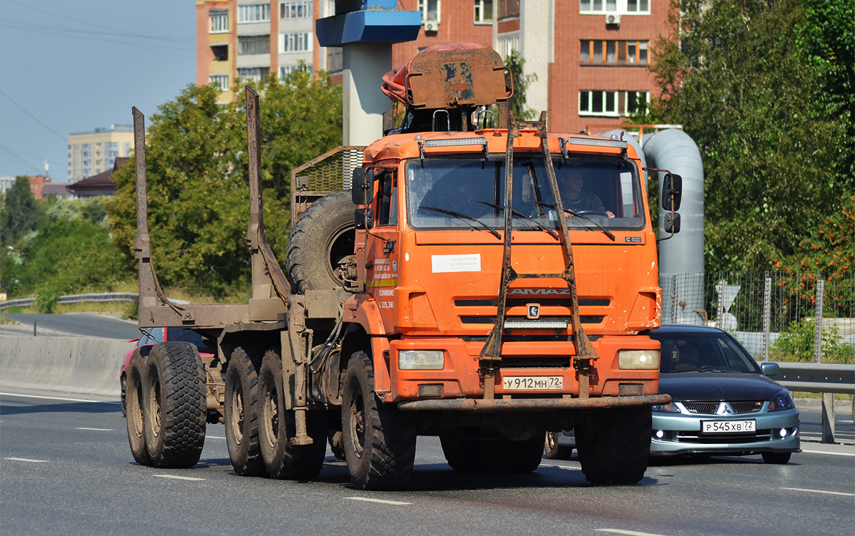 Тюменская область, № У 912 МН 72 — КамАЗ-43118 [X8V]