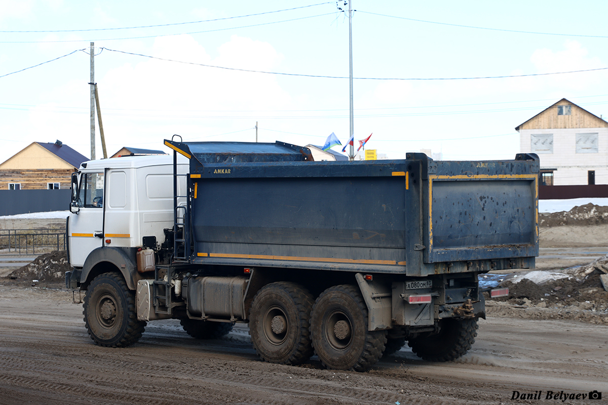 Ненецкий автономный округ, № А 080 ОМ 83 — МАЗ-6317F9