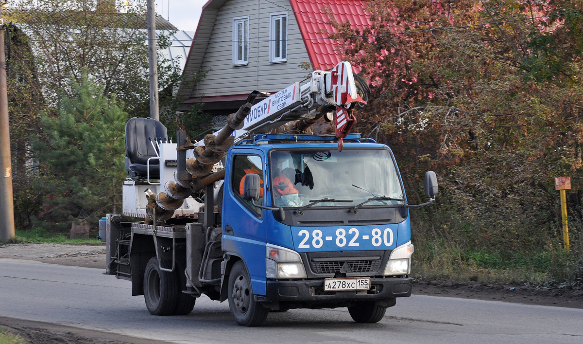 Омская область, № А 278 ХС 155 — Mitsubishi Fuso Canter