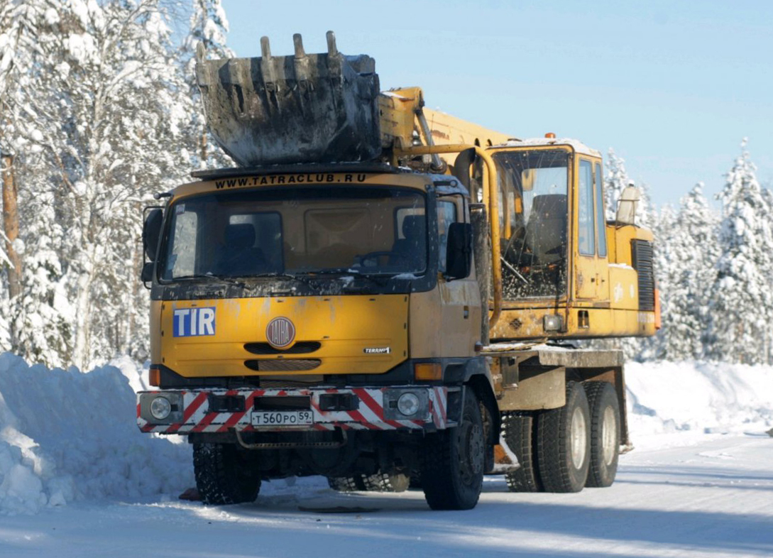 Пермский край, № Т 560 РО 59 — Tatra 815 Terr№1-250R21