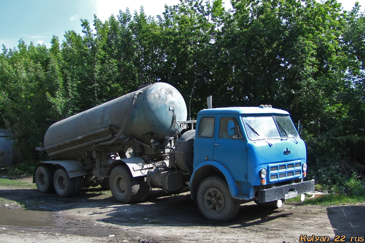 Алтайский край, № К 067 АР 22 — МАЗ-504В