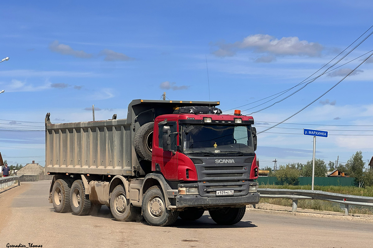 Саха (Якутия), № А 939 МО 14 — Scania ('2004) P380