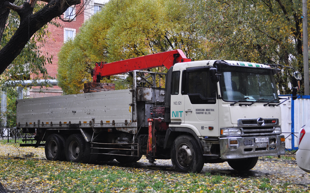 Омская область, № Р 708 АЕ 55 — Hino Profia