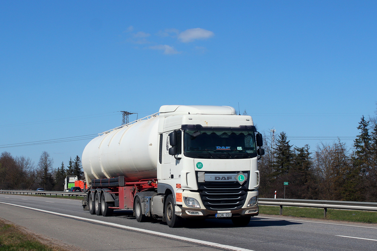 Литва, № LDN 051 — DAF XF Euro6 FT