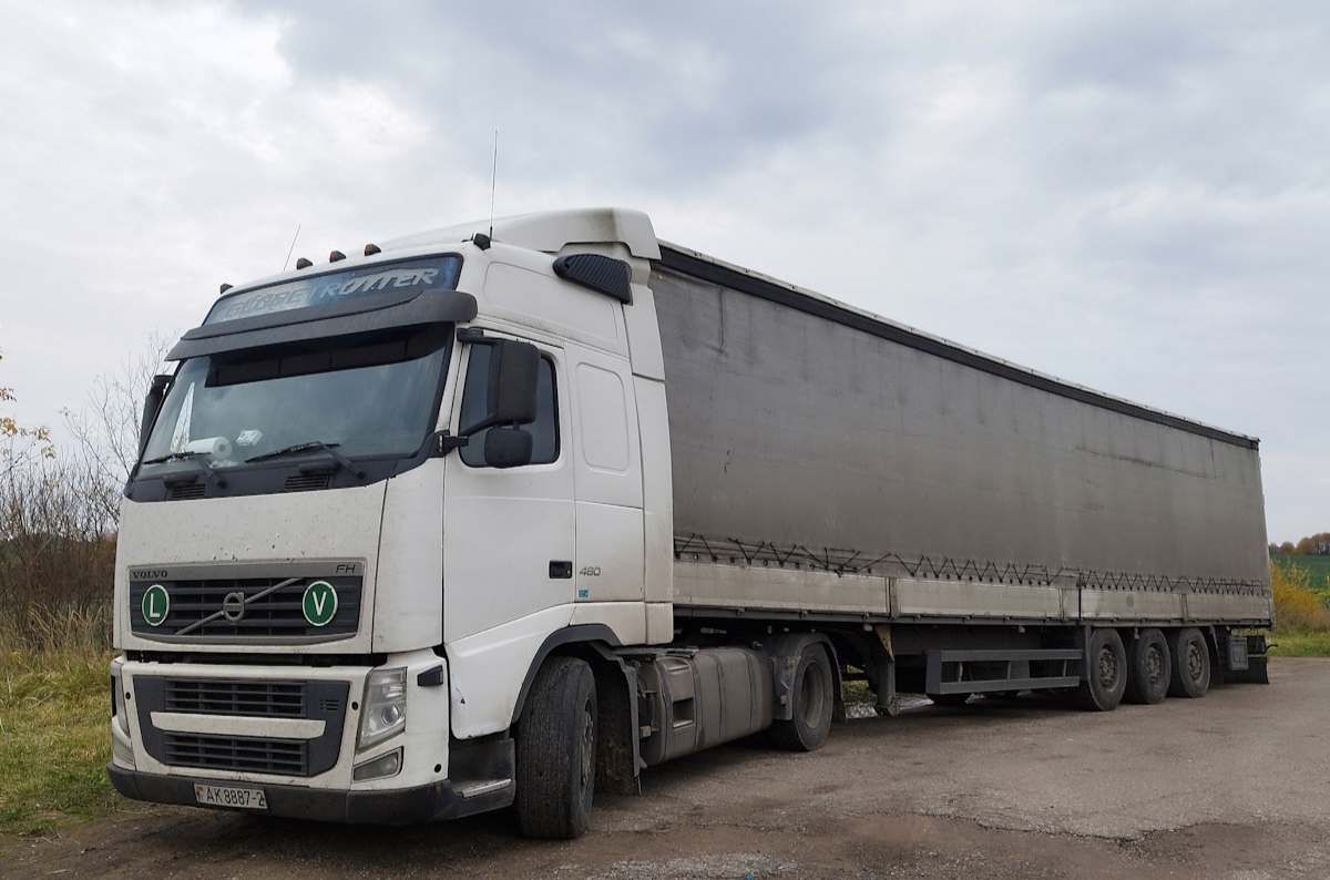 Витебская область, № АК 8887-2 — Volvo ('2008) FH.460