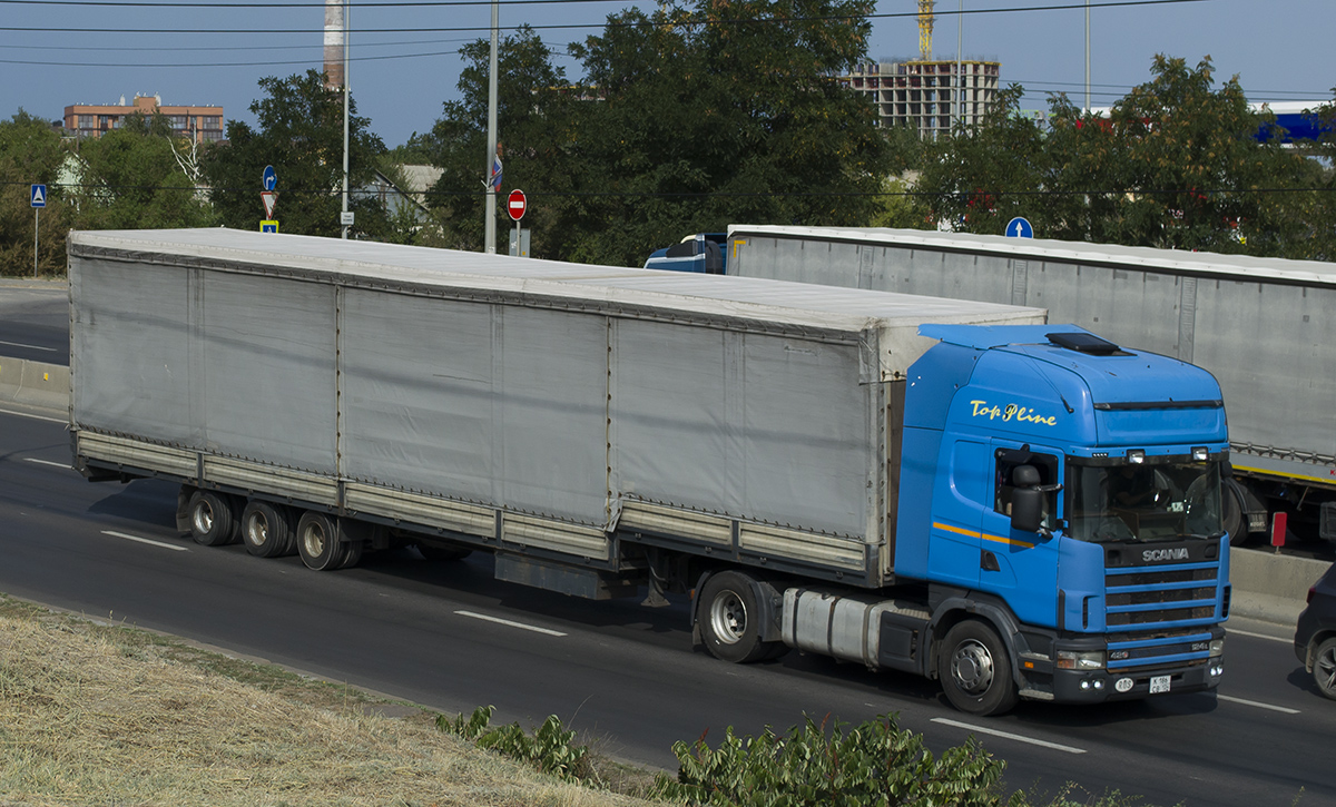 Волгоградская область, № К 186 СВ 134 — Scania ('1996) R124L