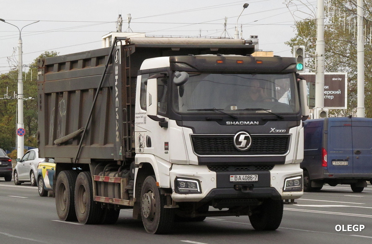 Минск, № ВА 4086-7 — Shaanxi Shacman X3000 SX3258